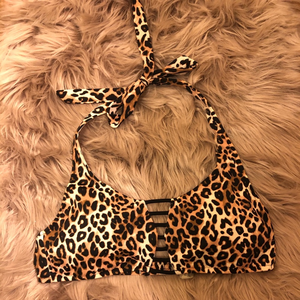 Cheetah Bikini Top